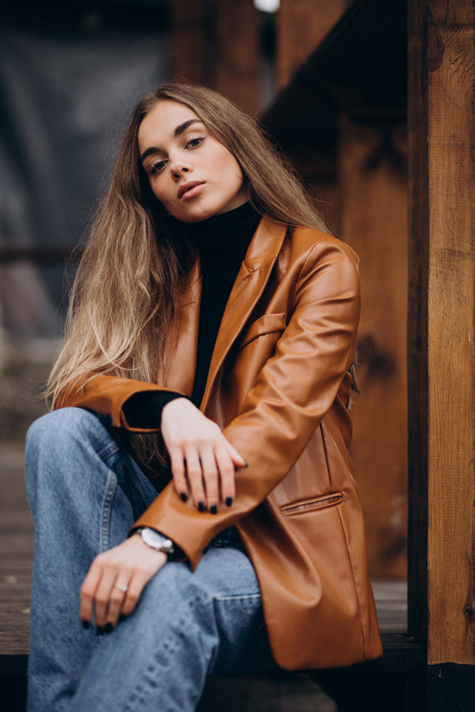 Leather Blazers: The Chic Alternative to a Suiting Coat