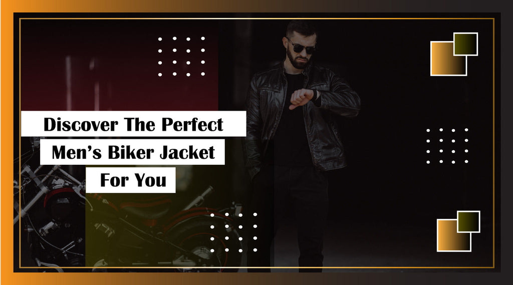 Gear Up for Adventure: Discover the Perfect Men's Biker Jacket for You!