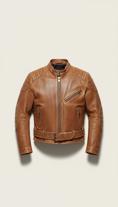 Biker Jacket Full-Grain Leather