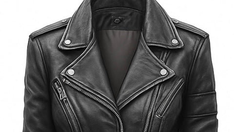 Aurora Leather Black Jacket - Women Leather Jacket Black