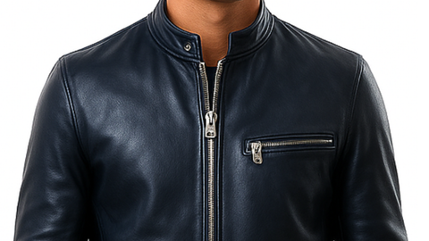 Elijah Black Leather Jacket - Men Leather Jacket Black