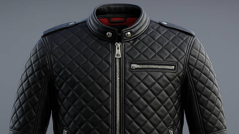 Edward Black Leather Jacket - Men Leather Jacket Black