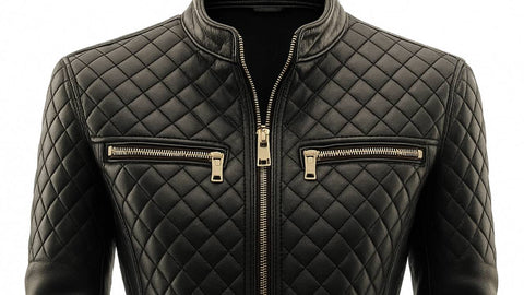 Finn Black Leather Jacket - Men Leather Jacket Black