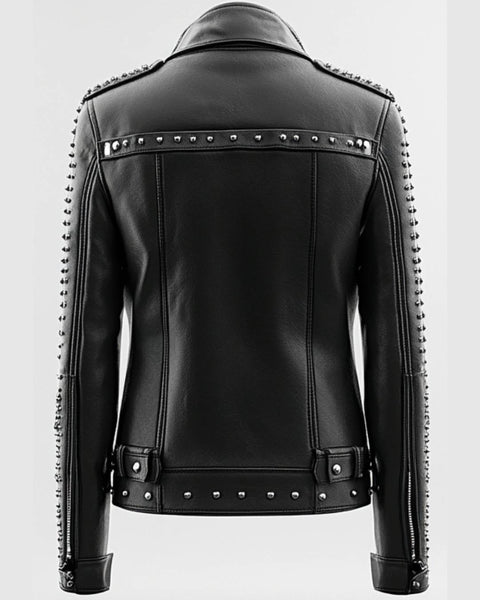 Harry Leather Black Jacket - Women Leather Jacket Black