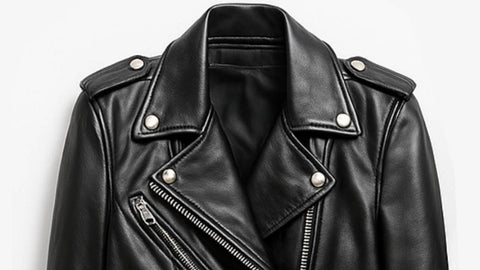 Louis Black Leather Jacket - Men Leather Jacket Black