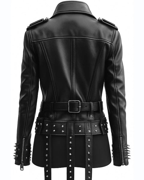 Matilda Leather Black Jacket - Women Leather Jacket Black