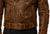 Men Vintage Brown Distressed Biker Leather Jacket