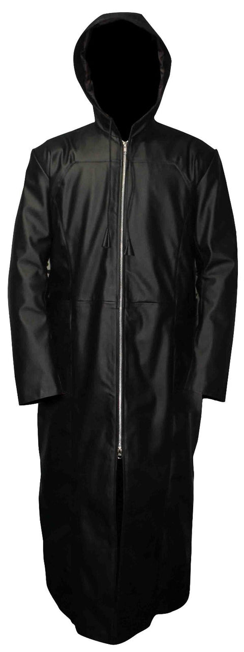 Long coat hoddie style Leatheroxide