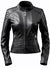 Women Ava Stylish Black Leather Jacket Leatheroxide
