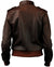 Women Bomber Leather Jacket- Brown Leather Jacket for Women Leatheroxide