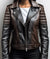 Women Classy Designer Brown Leather Jacket (Dual Color) Leatheroxide