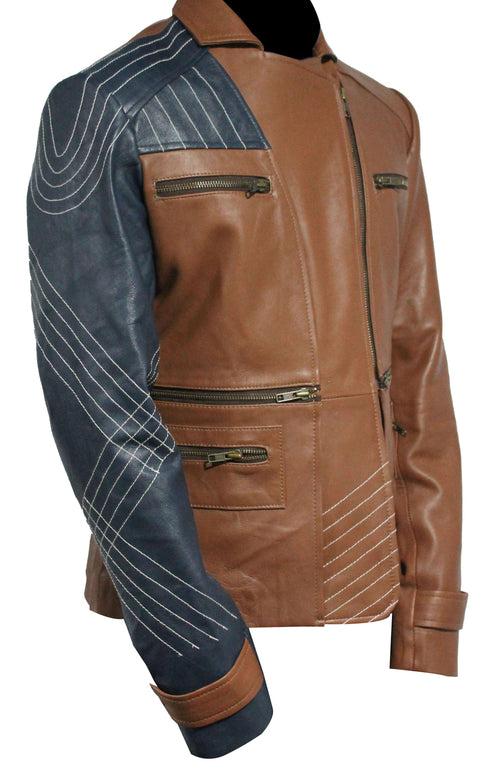 Women Leather Jacket - Brown Leatheroxide
